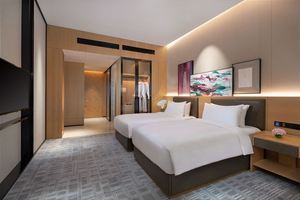SHIYI vente chaude World <span class=keywords><strong>Hotels</strong></span> <span class=keywords><strong>Elite</strong></span> par BW lit simple en bois meubles d'hôtel Queen Size cadre de lit en métal ensemble de meubles d'hôtel de luxe - Product Image 3