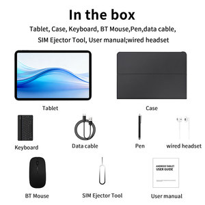 Tablette Android 13,4 pouces neuve T620, processeur octa-core, 24 Go de RAM, 256 Go de ROM et écran FHD 1920*1200, Android 16, tablette PC - Product Image 4