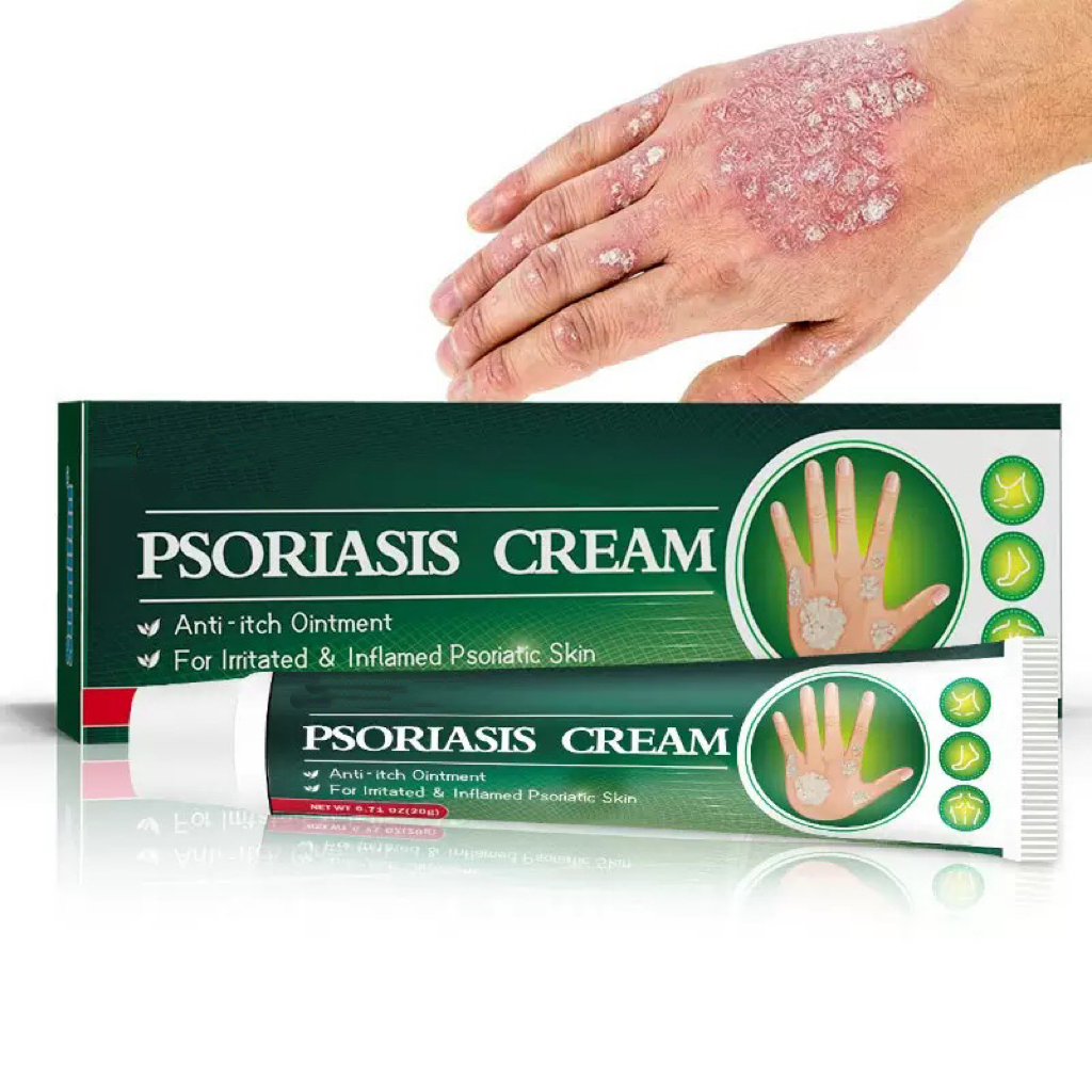 Natural Herbal Anti-Itch Ointment for Psoriasis Eczema Relief Foot Hand Body Skin Cream