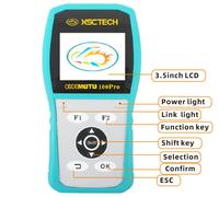 Escáner de diagnóstico de motocicleta con función ECU Remap MST-100 PRO, adaptador OBD II, mejor que Zeus MST-100 P