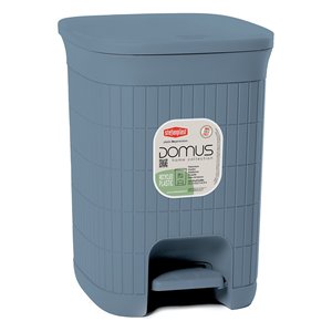 Domus Home Collection Pedal Bin 20L Smoky Blue Recycled Plastic - Product Image 1