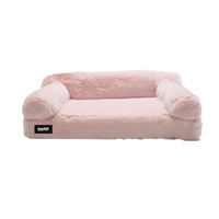 Lit pour chien et chat luxueux et confortable, 6D, sommeil profond, double face, rectangulaire, XL, chaleur hivernale, matériau en éponge, lavable, boîte OEM