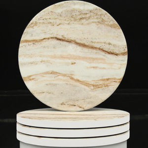 Juego de 2 Posavasos de Cerámica Hechos a Mano, Modernos y Ecológicos, Absorbentes para Tazas de Café y Mesas de Centro - Product Image 3