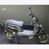 Moped électrique de livraison robuste avec batterie au lithium longue portée Yinglong, assistance au démarrage en montée, cadre électrophorétique et barre anti-chute