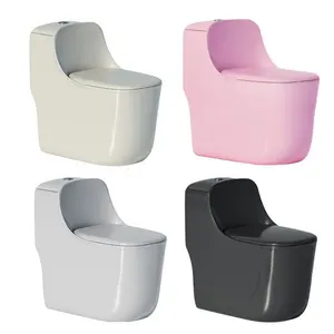 Nuovo design vendita calda di lusso grigio opaco colore un pezzo wc bagno wc