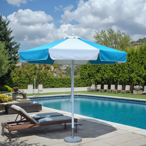 Parapluie de plage multicolore personnalisé pour patio extérieur Grande taille Marché d'été <span class=keywords><strong>Piscine</strong></span> Restaurant Promotions Pare-soleil Jardin Hôtels modernes - Product Image 1
