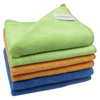 Chiffons de nettoyage YSD pour moto, impression personnalisée en cuir bleu bambou, lot de 2, chiffons de magasin Premium, grands chiffons de nettoyage