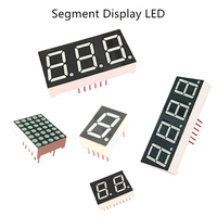 Afficheur LED à 7 segments 0,7 pouce, matrice de points LED 5*7, afficheur à 7 segments, hauteur 6,3 mm, couleur blanche pour affichage de cotations boursières