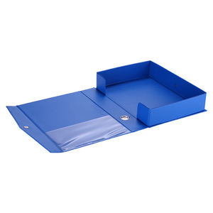 Comix A1297 <b>File</b> Case <b>A4</b> 55mm Black PVC Office Organizer - Product Image 4