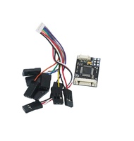 Contrôleur de vol Pixhawk PX4 Autopilot PIX 2.4.8 32 bits avec interrupteur de sécurité et buzzer, module d'extension 4G SD et I2C Splitter
