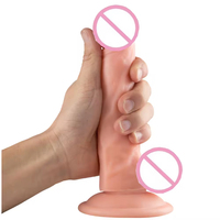 Dildo Realista de 19.5 cm (7.68 Pulgadas) en Oferta, Precio al por Mayor, Juguetes Sexuales para Mujeres