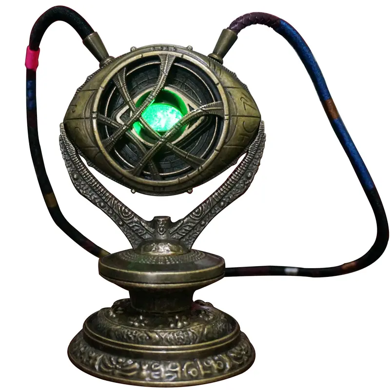 Endgame 4 Eye of Agamotto Collier avec lumière LED Poids 300g Cadeaux de décoration pour la maison