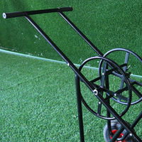 Chariot de marquage de terrain de football en fer avec roues pour l'entraînement sportif, directement de l'usine, haute qualité, prix compétitif