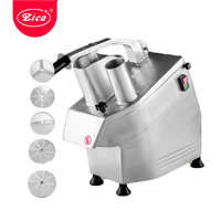 Machine à couper les légumes, trancheuse à pommes de terre, coupe-fruits et fromages, robot culinaire pour usage commercial Hualing HLC-300