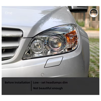 DK Motion Auto phare voiture phare Led pour Mercedes Benz classe C W204 2008-2011 phare