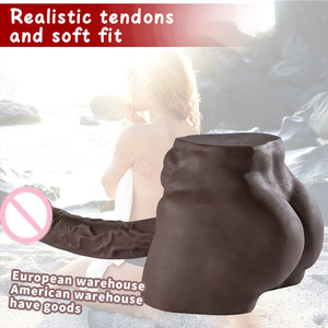 In Offerta Speciale Mezzo Busto Maschile Realistico in TPE da 2,7 kg con Dildo e Grande Sedere Artificiale, Sex Toy per Adulti per la <span class=keywords><strong>Masturbazione</strong></span> Femminile - Product Image 3