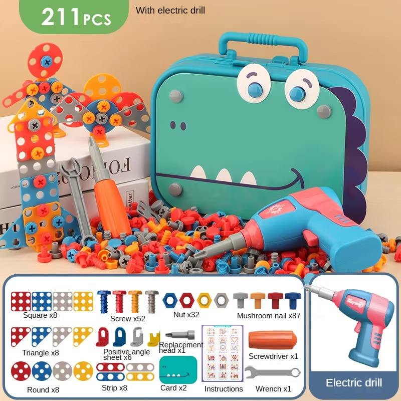 Green 211pieces-Batteries not included
