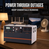 Yüksek Kapasiteli 3120Wh 1500W Taşınabilir Güç İstasyonu, UPS Hızlı Şarj Özelliğiyle Şebeke Dışı Kamp Seyahatleri Acil Durumlar Ev Yedeklemesi için