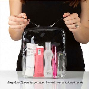 Wholesale Travel Essential PVC Transparent Organizer Bag Toiletry Bag Cosmetic <b>Storage</b> Pouch - Product Image 4