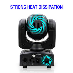 إضاءة مسرح صغيرة Big Dipper LS30 بقوة 30 واط، مصباح عالي السطوع، إضاءة متحركة للديسكو والحفلات والنوادي الليلية - Product Image 5