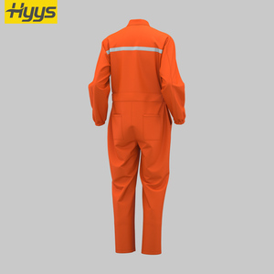 Chất Lượng Cao Tùy Chỉnh Crew Làm Việc yếm Bền Công Nhân Khai Thác Mỏ Đồng Phục An Toàn Làm Việc Quần Áo Mặc Với Phản Quang - Product Image 4