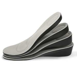 Plantillas transpirables de espuma viscoelástica, plantilla de elevación de zapatos, almohadillas invisibles para calzado deportivo, 1,5/2,5/3,5/4,5 cm - Product Image 1