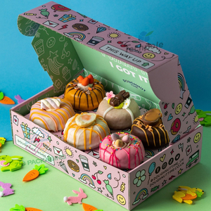 ถาดพัฟคัพเค้กเค้กเค้กทาร์ตไข่ทำจากวัสดุรีไซเคิลเกรดอาหารเป็นมิตรต่อสิ่งแวดล้อมมีลายนูน - Product Image 2