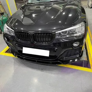Para X3/X4 F25 F26 M Sport 2014-2018, 4 Piezas, Alerón Delantero, Difusor, Accesorios de Modificación Exterior - Product Image 2