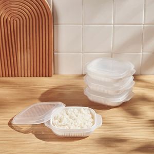 Customized <b>Refrigerator</b> Freshness Box <b>Containers</b> Microwave Heatable Dishwasher Safe Eco-Friendly Portable for Storage Serving - Product Image 2