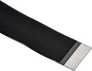 FPV FFC-Kabel 20-polig 0,5mm Abstand 30cm Länge B Typ Schwarz Isolierung Flach band kabel mit USB-Anschluss - Product Image 3