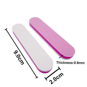 Hoge Kwaliteit Custom Logo Dubbelzijdig Spons Japans Schuurpapier 2 In 1 Mini Nagelvijl En <span class=keywords><strong>Buffer</strong></span> Voor Relatiegeschenk - Product Image 4