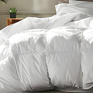 Edredón de Plumón de Ganso Blanco con Tela de Algodón, 700-800 FP, Construcción con Caja de Aislamiento, Personalizado OEM ODM para Hogar y Hotel - Product Image 5