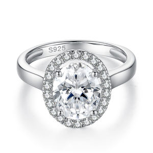 थोक ट्रेंडी डिजाइन पीतल सोने की प्लेटेड और रोडियम प्लेटेड कस्टम महिला शादी की सगाई - Product Image 4