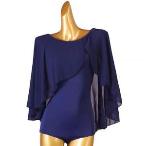 Top de baile latino para mujer Vestido de baile de <span class=keywords><strong>salsa</strong></span> Camisa de baile de salón - Product Image 4