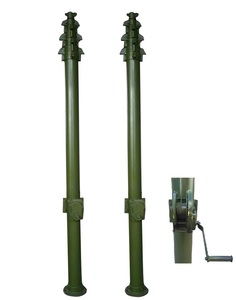 Mástil <span class=keywords><strong>de</strong></span> extensión para antena parabólica Yagi HF <span class=keywords><strong>de</strong></span> 5m con manivela manual, personalizado y superventas, para montaje en remolque <span class=keywords><strong>de</strong></span> vehículo - Product Image 4