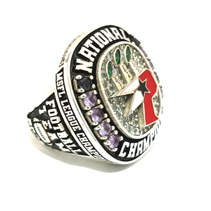 Anillo de Campeonato Personalizado a Precio Económico |   Anillo Deportivo Personalizado para Equipo |   Opciones de Oro y Plata - Product Image 1