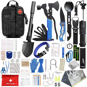 Bán buôn tùy chỉnh OEM & ODM chống nước Molle Kích thước chiến thuật Túi Y Tế Viện trợ đầu tiên <span class=keywords><strong>Survival</strong></span> <span class=keywords><strong>kit</strong></span> <span class=keywords><strong>Survival</strong></span> dao rựa <span class=keywords><strong>Kit</strong></span> - Product Image 3