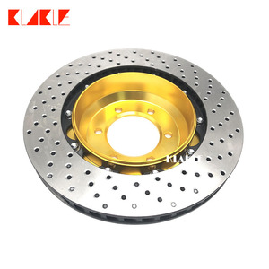 Kits de disques de frein de course KLAKLE, pièces de frein 380*34mm avec cloche centrale pour Toyota Vitz Fit Jazz - Product Image 3