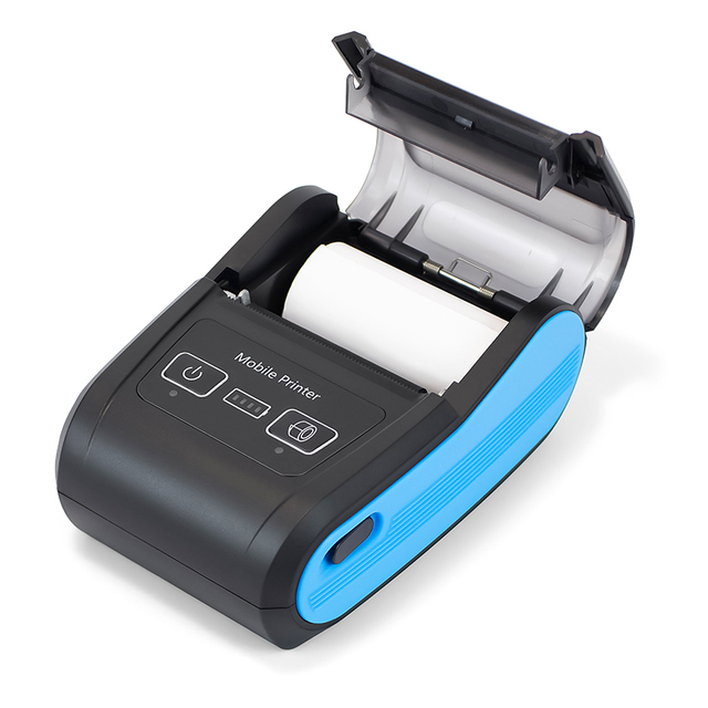 Battery Level Display 58mm Portable MINI Thermal Ticket Printer With Fast Speed Suitable for Supermarkets ConvenienceStores H22H