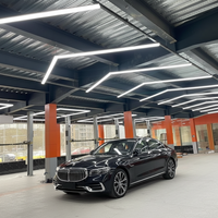 Projecteurs LED Fléchés Professionnels Haute Puissance IP54 6500K Blanc 180° Angle de Faisceau pour Éclairage Ambiant Voiture Entrepôt Lavage Auto