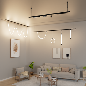 Hệ Thống Đèn Giám Sát Đèn Theo Dõi Điện Áp Thấp DC48V Đèn <span class=keywords><strong>LED</strong></span> Theo Dõi Từ Tính Trang Trí - Product Image 2