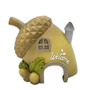 Novo design dragão fruta réptil decoração lagartos hamster casa resina caverna réptil esconder caverna