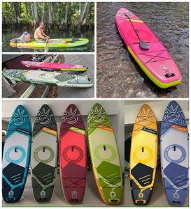 P.F. Nouvelle arrivée, planche à pagaie gonflable ultra stable Daska, matériau Drop Stitch, planche de surf à pagaie avec accessoires - Product Image 2