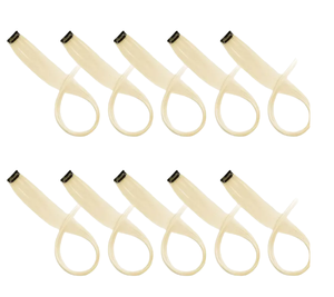 ผมต่อสังเคราะห์สีม่วงแดงยาวตรง 20 นิ้ว สำหรับงานปาร์ตี้ <span class=keywords><strong>ไฮ</strong></span><span class=keywords><strong>ไล</strong></span><span class=keywords><strong>ท์</strong></span>แบบหนีบผม ทำ<span class=keywords><strong>สี</strong></span>ผมรุ้ง DIY สำหรับเด็กผู้หญิง - Product Image 5