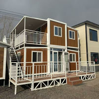 Maison conteneur extensible en acier Zhixin, appartement, utilisation extérieure, pour parc, résistante aux tremblements de terre, installation facile, design moderne