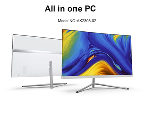 OEM Desktop bisnis semua dalam satu 23.8 inci PC <span class=keywords><strong>Core</strong></span> I7 10850H DDR4 6 <span class=keywords><strong>Core</strong></span> komputer Monoblock dengan layar LCD - Product Image 1