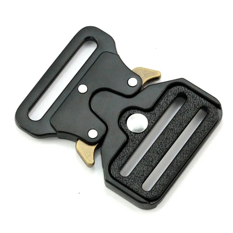 40mm Zinc alloy Quick release buckle High quality adjustable metal buckle Outdoor mountain climbing tactical buckle