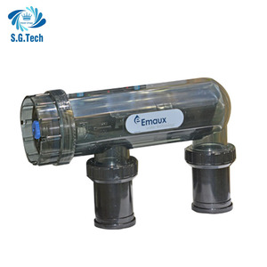 Système électrique de traitement de l'eau pour piscine rectangulaire en fibre de verre Water Crown, avec nettoyeur automatique de <span class=keywords><strong>spa</strong></span> et système de chlore <span class=keywords><strong>au</strong></span> <span class=keywords><strong>sel</strong></span> - Product Image 3
