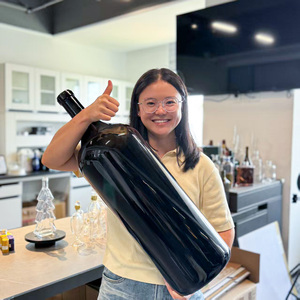 Nhà Máy bán hàng trực tiếp 3L 6L 9L 12L 15L 30L nhà máy rượu công suất lớn rỗng Bordeaux và Burgundy loại chai thủy tinh tự chế rượu vang - Product Image 3