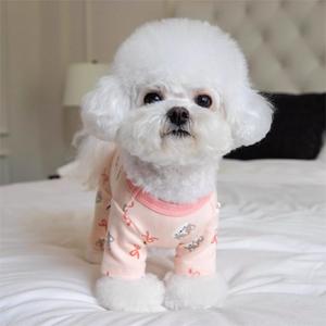 Autumn Winter Four-Legged Home Printed Dog <strong>Cat</strong> Belly Coat XS-XXL Warm Cotton Pet <strong>Clothes</strong> Clothing Only Pet Town Protective Coat - Product Image 2